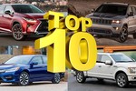 Top 10 “xế hộp” bán chạy nhất Mỹ năm 2016